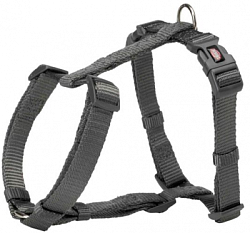 Шлейка Premium H-harness, M–L: 52–75 см/20 мм, графитовый
