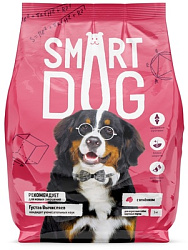 SMART DOG (Смарт Дог) сухой корм для взрослых собак крупных пород с ягненком 18 кг