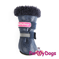FOR MY DOG Сапоги зимние т.синие ц/кр (1) FMD680-2021
