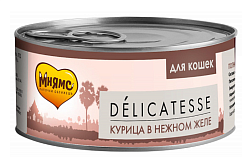 Мнямс delicatesse влажный корм для взрослых кошек курица в нежном желе 70 г
