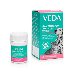 Лактоферон 20 таб. по 0,2 г, VEDA