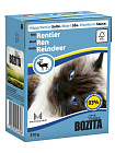 "BOZITA" тетра пак консервы для кошек 370 г (соус с мясом оленя) 4930