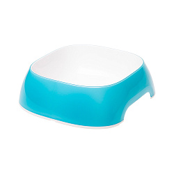 Миска GLAM LARGE пластик, голубая 1,2 л 71218015 Ferplast