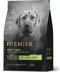 Premier Dog Премьер Дог Ягненок с индейкой для собак крупных пород 10 кг