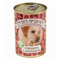 Ем без проблем д/собак ж/б Говядина с барашком 20*410 г