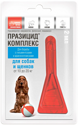 Празицид-комплекс (для собак и щенков от 10 до 20 кг), 1*2 мл  (Апиценна)