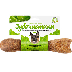 Зубочистики косточка для собак от 25 кг с кальцием и морс.водорослями 1 шт. 73303822