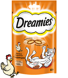 DREAMIES c курицей 8Х200г