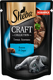 Sheba (Шеба) Craft влажный корм для кошек ломтики лосося в соусе 75г пауч