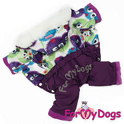 FOR MY DOG Комбинезон фиолетовый  д/девочек  (12) FW860-2020 F
