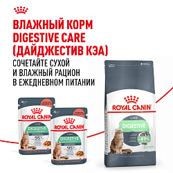 Royal Canin (Роял Канин) Digestive Care Корм для кошек для здоровья пищеварительной системы 2 кг