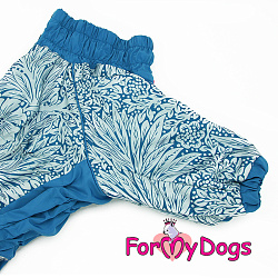 FOR MY DOG Комбинезон   синий для мальчиков  (А1) FW890/2-2020 М