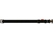 Ошейник-25 нейлон регул "Dog Extreme" (ширина 25 мм, длина 31-49 см) черный 02521 