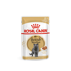 Royal Canin (Роял Канин) корм влажный для кошек породы Британская Короткошерстная пауч 85 г 