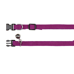 Ошейник для кошки с колокольчиком , эластичный 4154