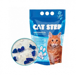 Наполнитель Cat Step Arctic Blue 3,8 л силикагель