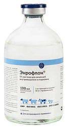Энрофлон 5% раствор для иньекций 100 мл, VIC