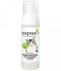 Espree Шампунь-пенка для кошек CC Purr N Natural Cat Foaming Shampoo, 148 ml ESP00080