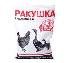Ракушка в кормушку 1 кг добавка с пробиотиком