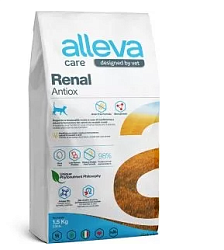 Alleva (Аллева) сухой корм для кошек Renal Antiox при заболевании почек 1,5 кг 