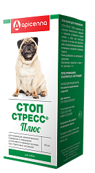 Стоп-стресс Плюс капли для коррекции нежелательного поведения у собак, 50 мл