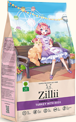 ZILLII(Зилли)Hairball Control сухой корм для кошек контроль образ-я комочков с индейкой и уткой,2 кг