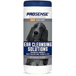 Pro-Sense Plus  Гигиенические салфетки для ушей для собак и кошек 50 шт EJ87081