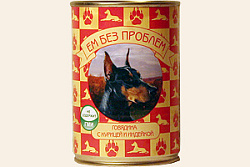 Ем без проблем д/собак ж/б Говядина с курицей и индейкой 20*410 г 