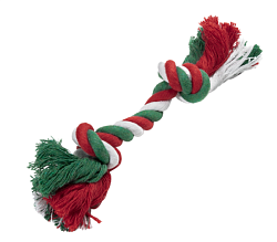 Игрушка для мелких собак  NEW YEAR Веревка 2 узла 20 см, Triol