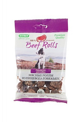 Роллы мясные Beef Rolls из пищевода говяжьего 60 г 006863 TiTBiT
