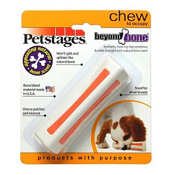 Petstages игрушка для собак Beyond Bone, с ароматом косточки маленькая 11 cм 597STEX