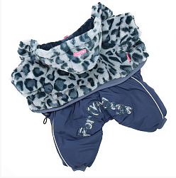 FOR MY DOG Комбинезон синий "Лео" для мальчиков (12) FW715-2019M