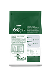 ALPHAPET (АльфаПет) ветдиета гипоаллергенный сухой корм для взрослых собак (рыба) 500 г