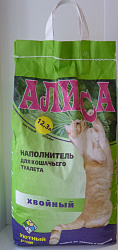 Наполнитель Алиса хвойный 12,3 л