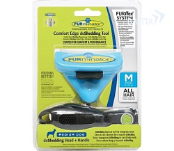 FURminator FURflex Комбо против линьки M д/собак средних пород 136934