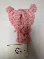 Шапка розовая №2 Hand made