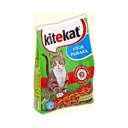 Kitekat (Китекат) сухой корм для кошек Улов рыбака 350 г 10132131