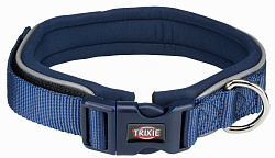 Ошейник Premium с неопреновой подкладкой  L-XL 55-61 см/30 мм индиго 207013 Trixie