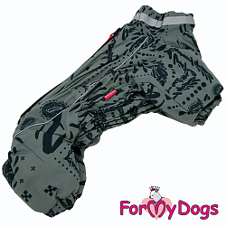 FOR MY DOGS Комбинезон хаки для мальчиков р-р 12