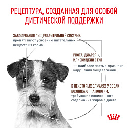 Royal Canin (Роял Канин) Гастроинтестинал Лоу Фэт Корм сухой для собак мелких пород 3 кг