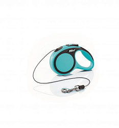 Рулетка FLEXI "NEW COMFORT" XS трос 3 м 8 кг, серый  50012F Trixie