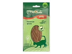 Лакомство д/кошек нежное филе утки, 20гр 20171010 Triol