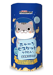 CATTYMAN Молочные бисквиты для кошек на основе тихоокеанского тунца для чистки зубов 60 г
