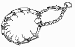 Ошейник строгий с карабином 3,8 мм*26" (65 см) BD-3826 Hello Pet