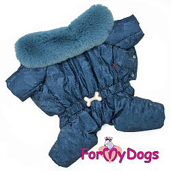 FOR MY DOG Комбинезон синий для мальчиков (14) FW1004-2021 M