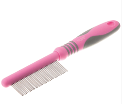 Расческа DeLIGHT ROSE c вращающимися длинными зубьями, 37 зубьев 348437EАR /12/