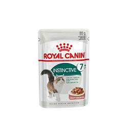 Royal Canin (Роял Канин) Инстинктив +7 корм влажный для стареющих кошек от 7 лет в соусе 85 г 