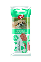 Жевательный снек Dent со вкусом говядины (для мелких собак) 1 шт. (20) 002827/000953 TiTiBiT