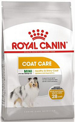 Royal Canin (Роял Канин) Мини Коат Кэа сухой корм для собак мелких пород с тусклой и сухой шерстью 3 кг