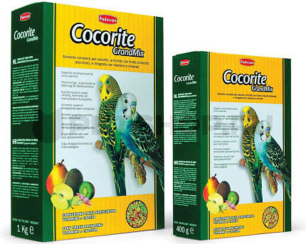Padovan Grandmix Cocorite корм для волнистых попугаев 400 г 276